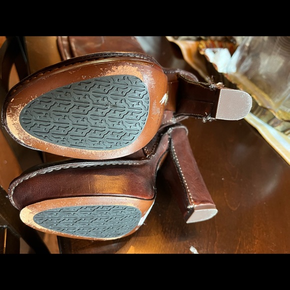 Frye high heeled boots. - Picture 2 of 4